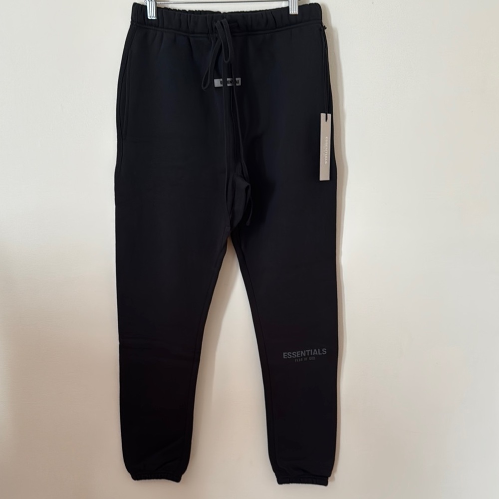 Brand new 2021 Essentials Black Men's Pants